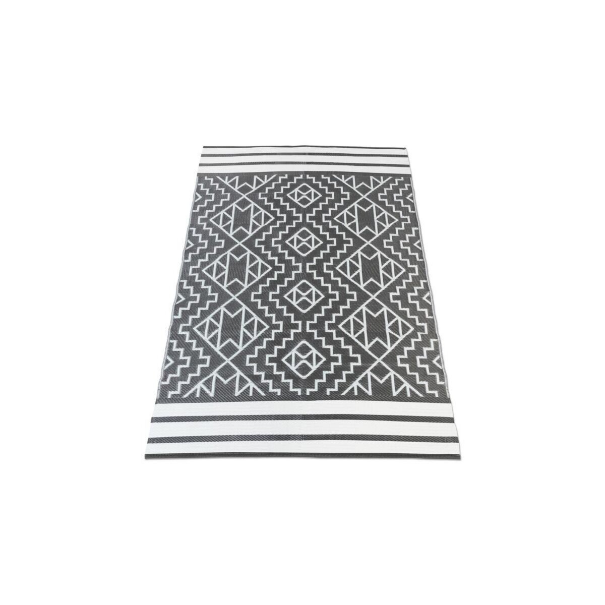 Inkazen Tapis extérieur - 120x180cm - Gris - INCA