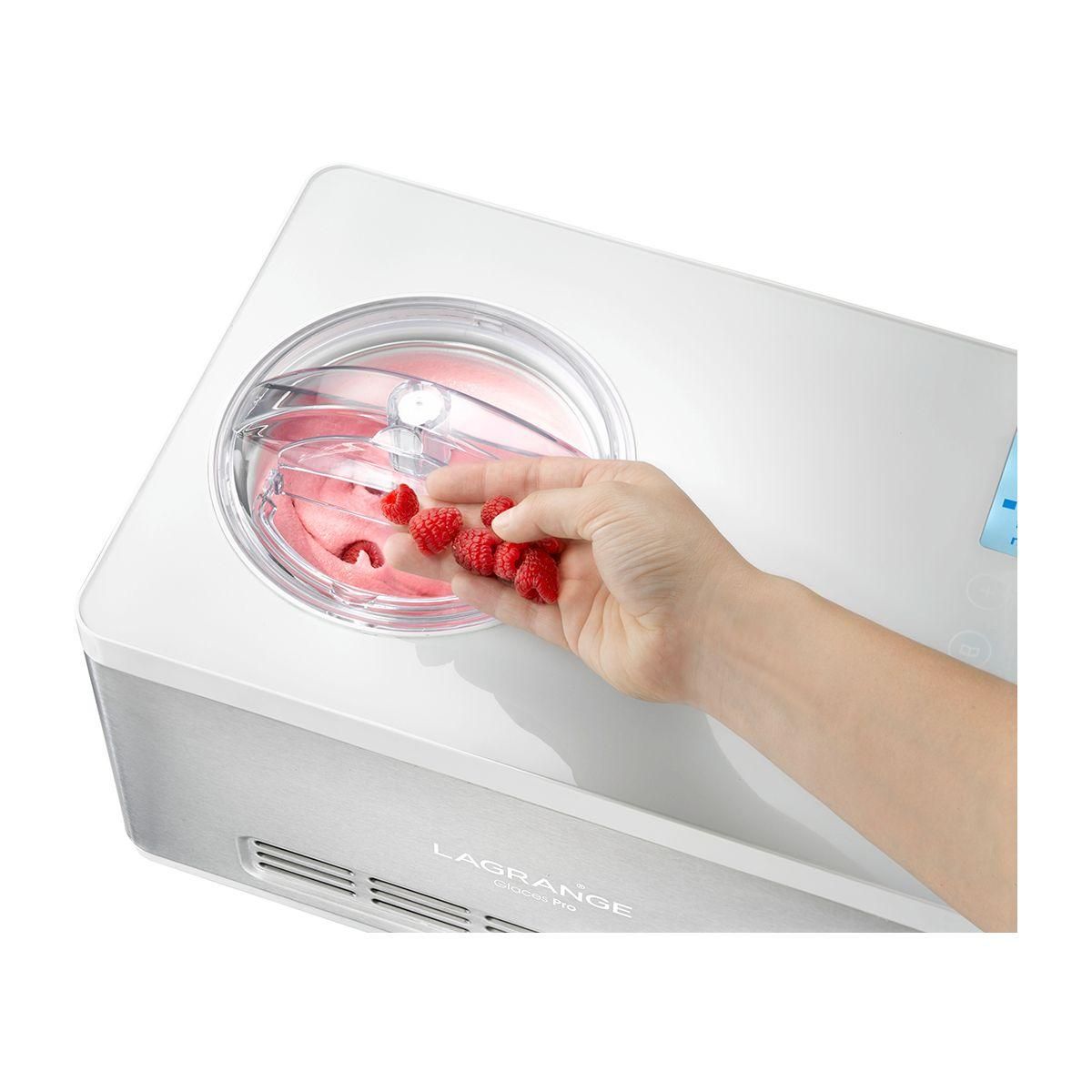 LAGRANGE Turbine à glace Glaces Pro 2L double cuve 419022