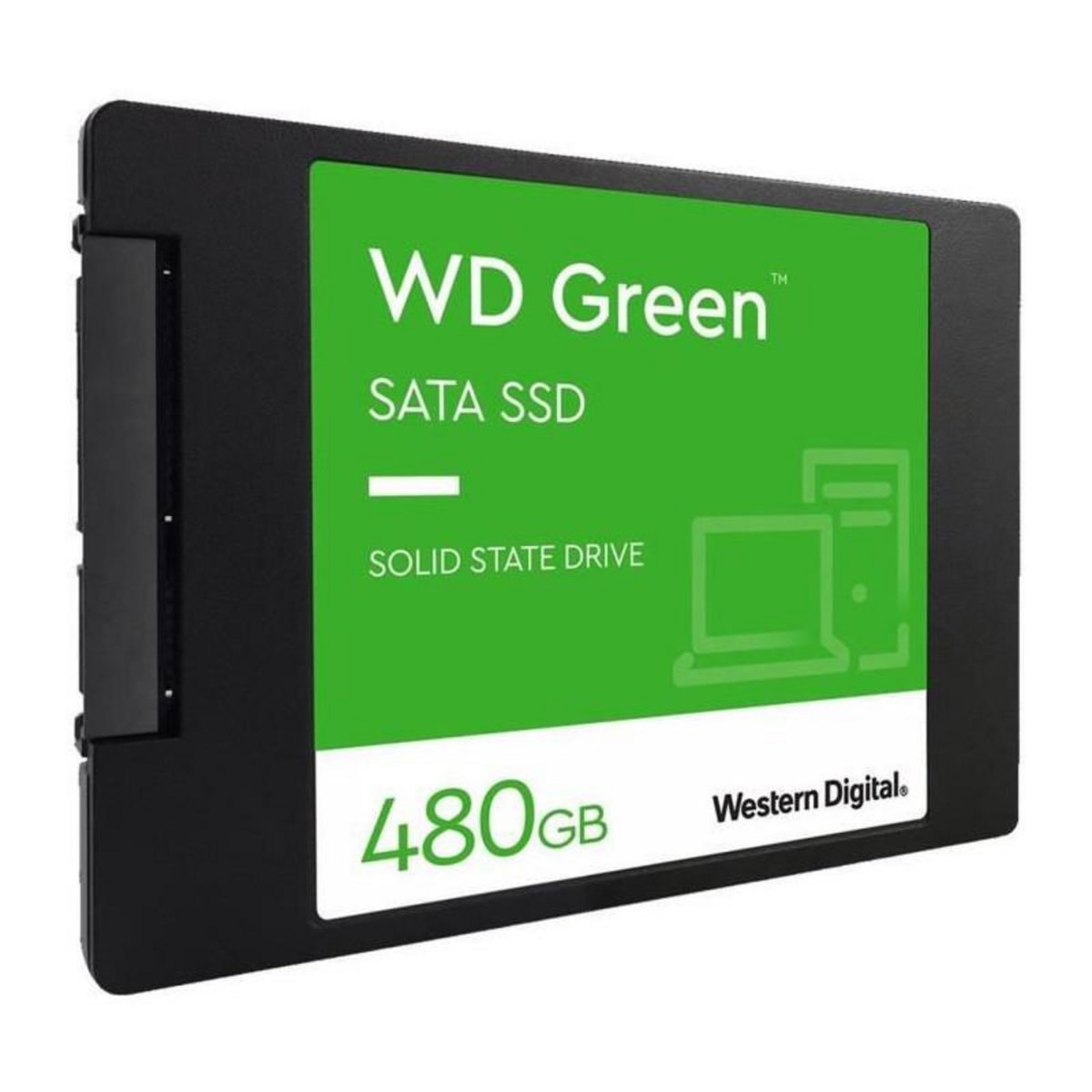 Western Digital WESTERN DIGITAL - Green - Disque SSD Interne - 480 Go - 2,5 - WDS480G3G0A