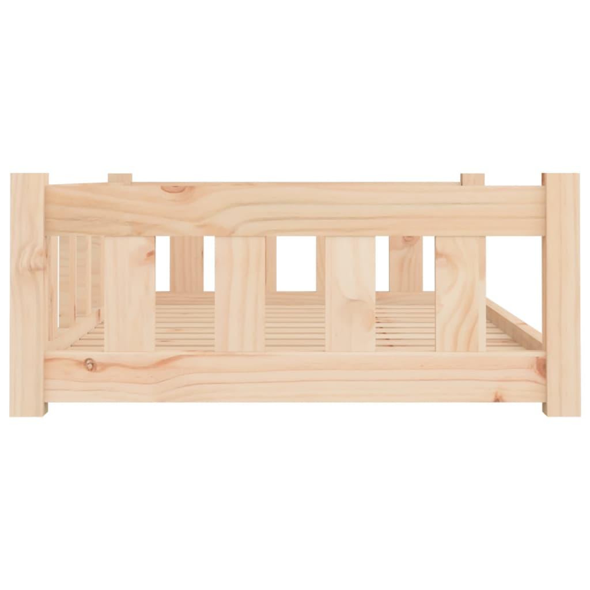 Voir la diapositive 5 : VIDAXL Lit pour chien 95,5x65,5x28 cm bois de pin solide