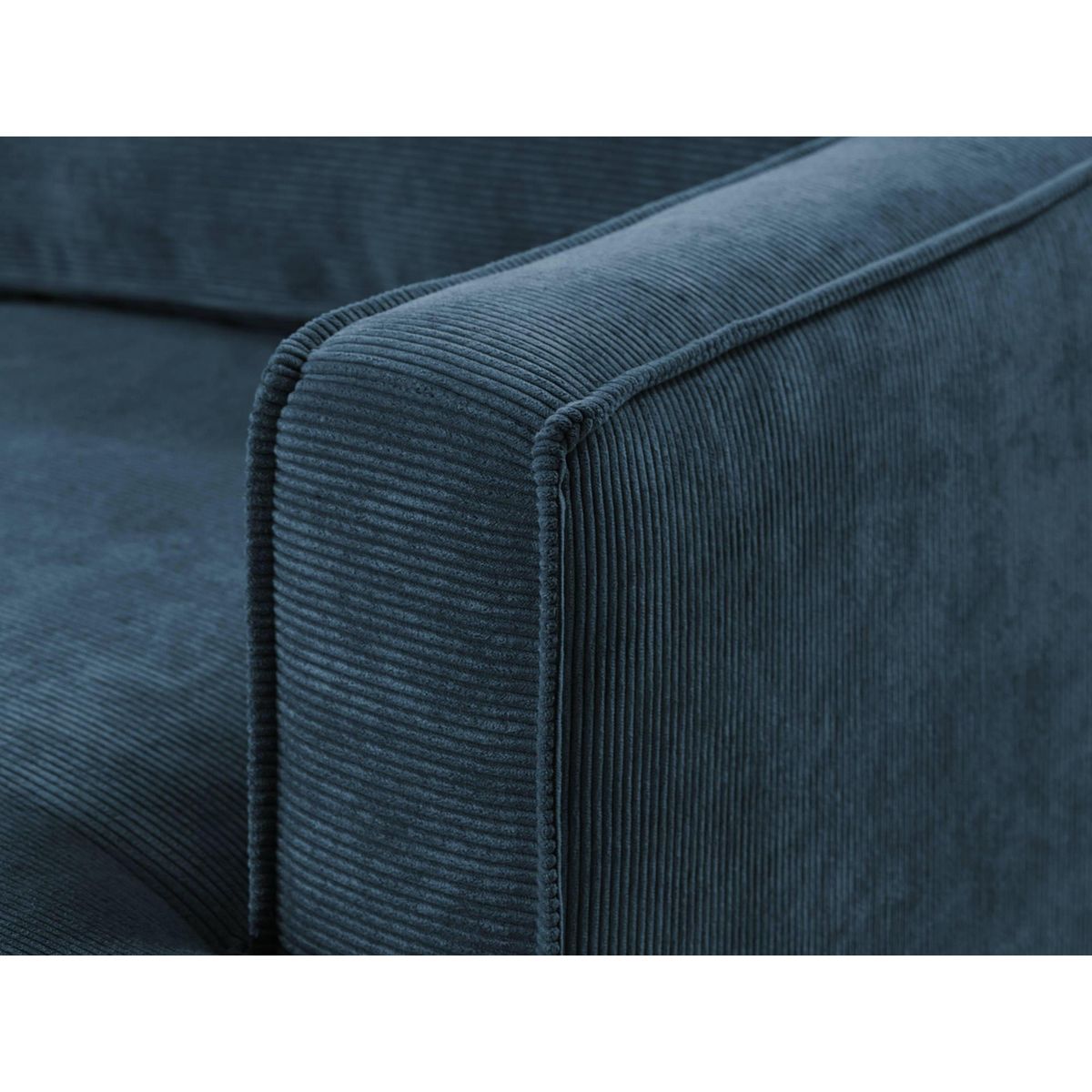 LISA DESIGN Jake - canapé d'angle gauche - convertible - 5 places - en velours côtelé