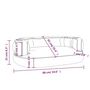 Voir la diapositive 6 : VIDAXL Lit pour chien ergonomique Mousse Bleu fonce 88x65cm Similicuir