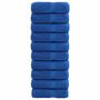 Voir la diapositive 1 : VIDAXL Serviettes de visage de qualité supérieure SOLUND 10 pcs bleu