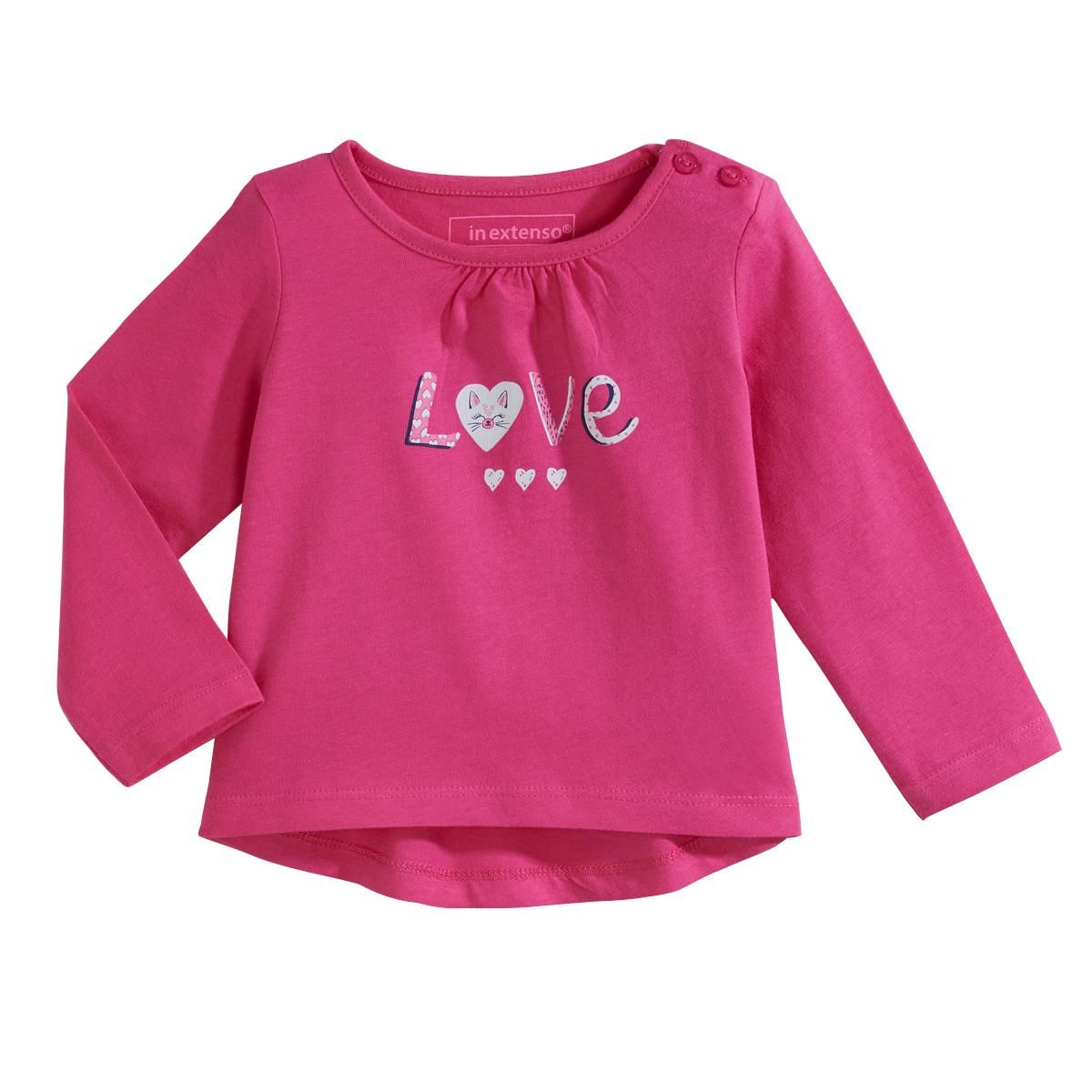 IN EXTENSO T-shirt manches longues bébé fille