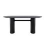 Voir la diapositive 2 : Paris Prix Table à Manger Design  Isolde  180cm Noir