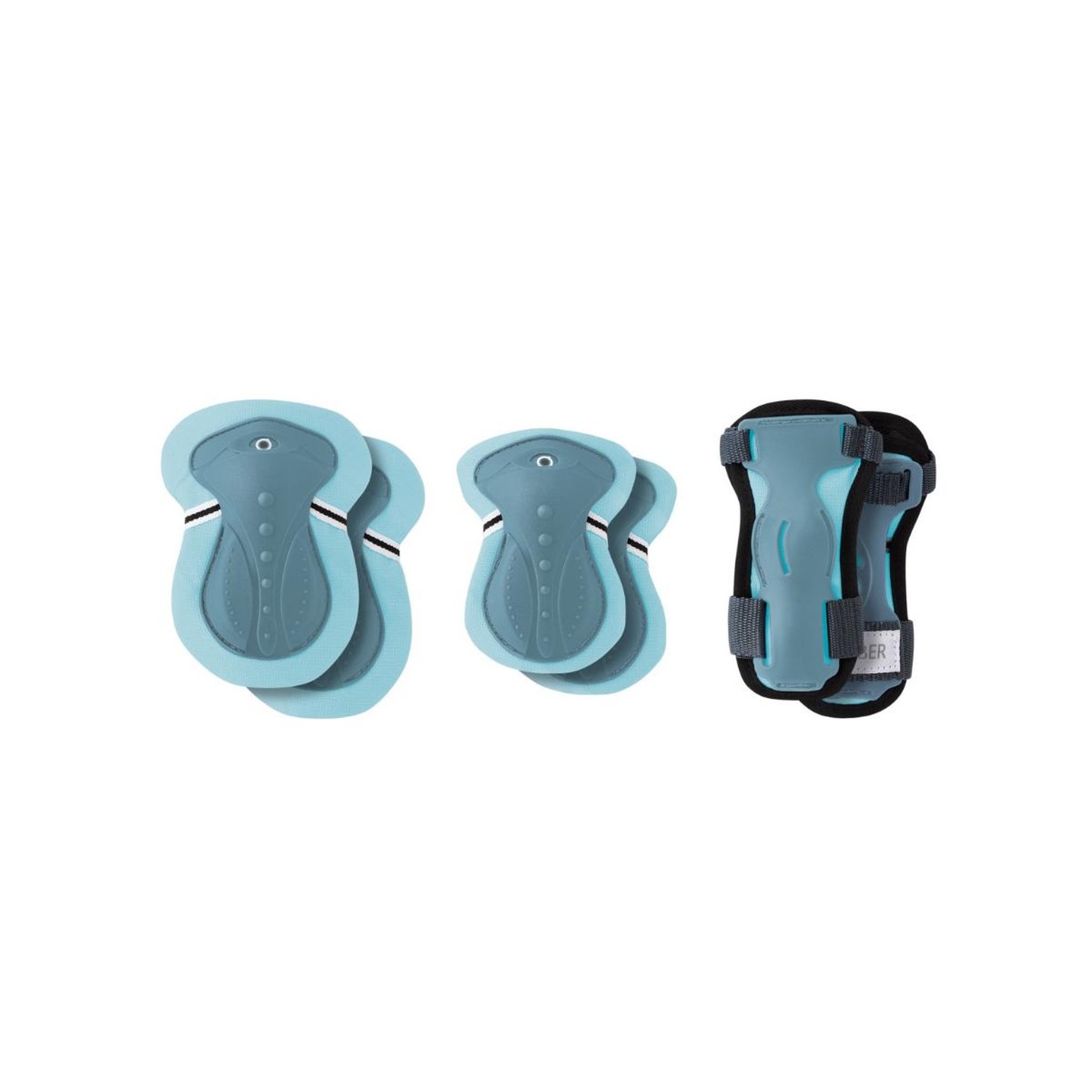 Globber Set 3 Protections Junior XXS (3-7 ans) Bleu Pastel -25kg