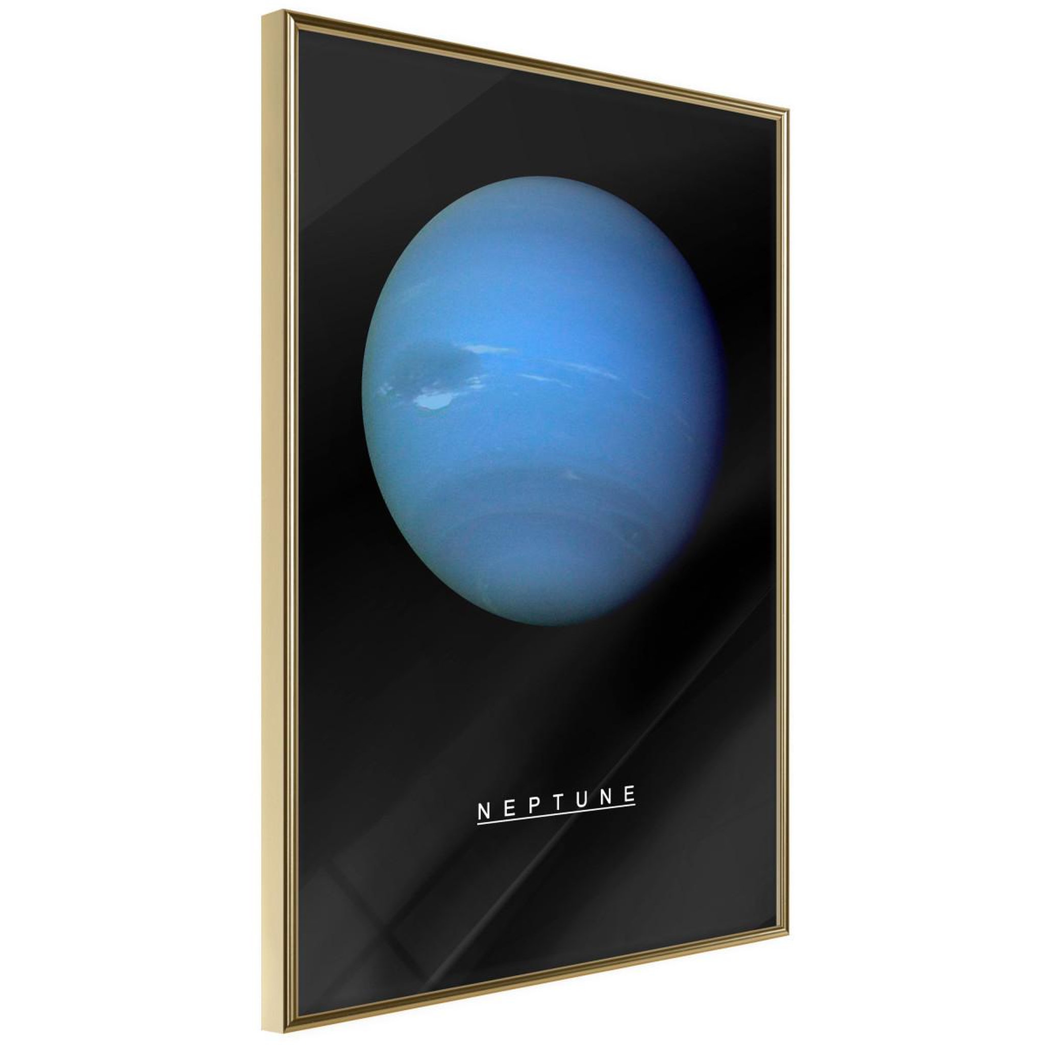 Voir la diapositive 1 : Paris Prix Affiche Murale Encadrée  The Solar System Neptun