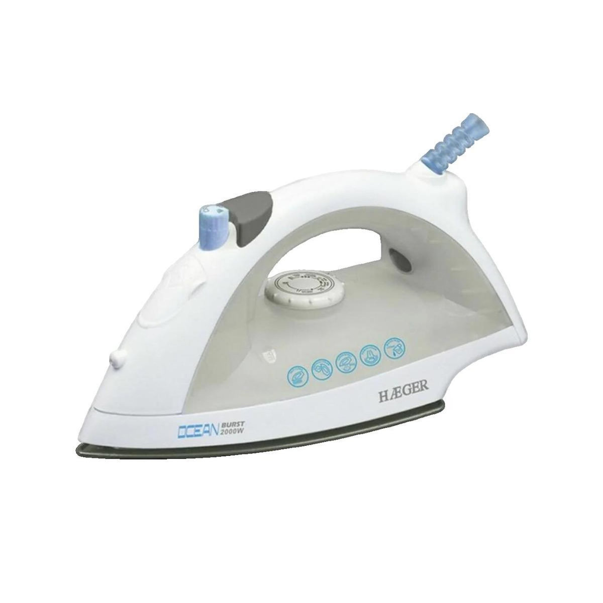 HAGER Fer à vapeur Haeger Ocean Burst 2000 Blanc