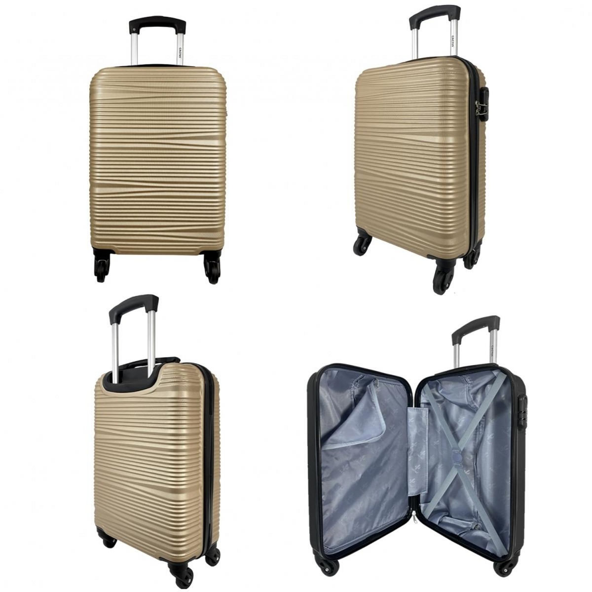 Cactus Lot 3 valises dont 1 valise cabine rigides