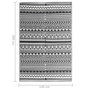 Voir la diapositive 6 : VIDAXL Tapis d'exterieur ARAKIL Noir 140x200 cm PP