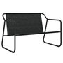 Voir la diapositive 5 : VIDAXL Salon de jardin avec coussins 4 pcs anthracite acier