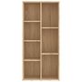 Voir la diapositive 4 : VIDAXL Bibliotheque Chene Sonoma 50x25x106 cm Bois d'ingenierie