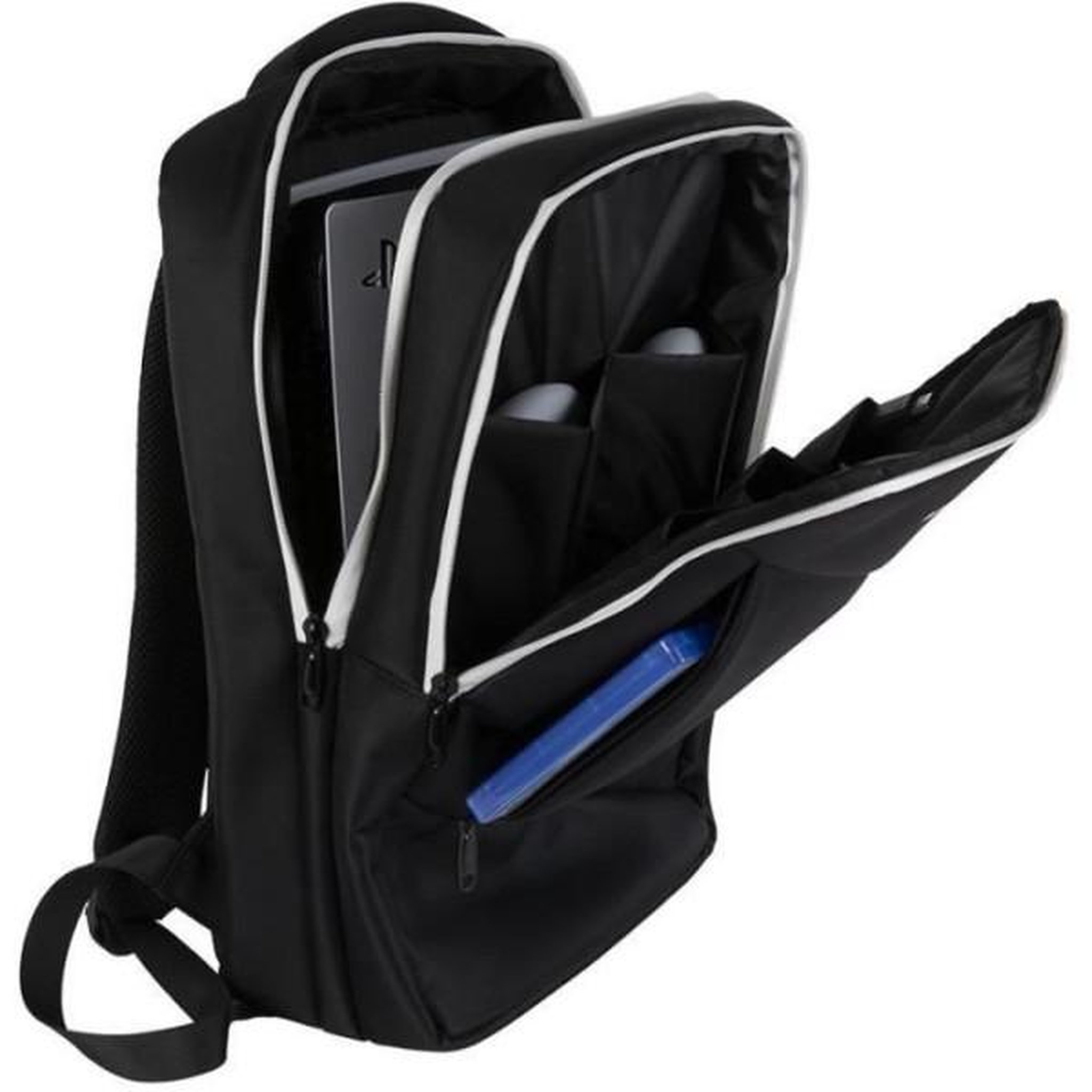 Voir la diapositive 4 : Konix Sac a Dos  de transport - KONIX Mythics - Titan - Console et accessoires PS5 - Volume 16 L - Noir et blanc