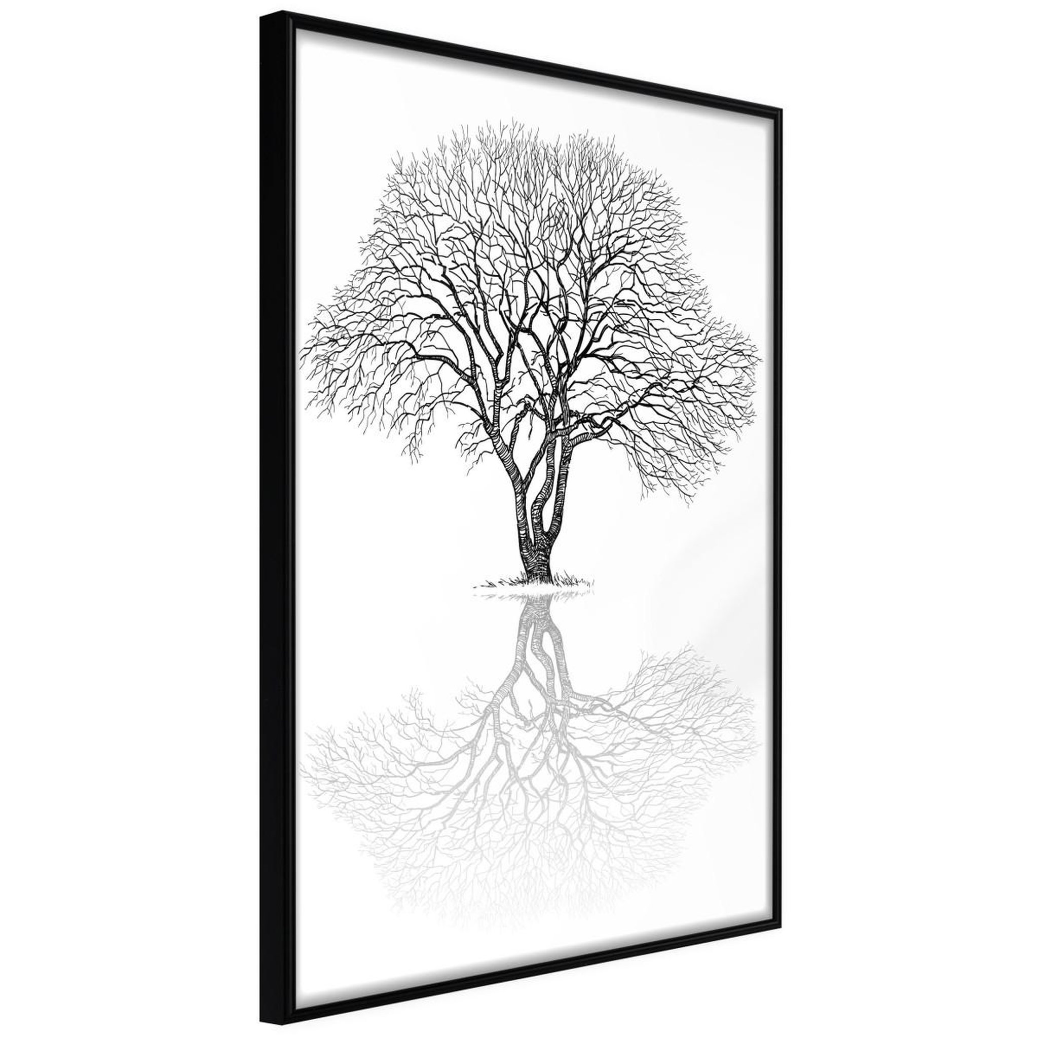 Paris Prix Affiche murale encadrée  roots or treetop
