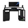 Voir la diapositive 8 : Bureau droit gamer avec leds L152cm XENON