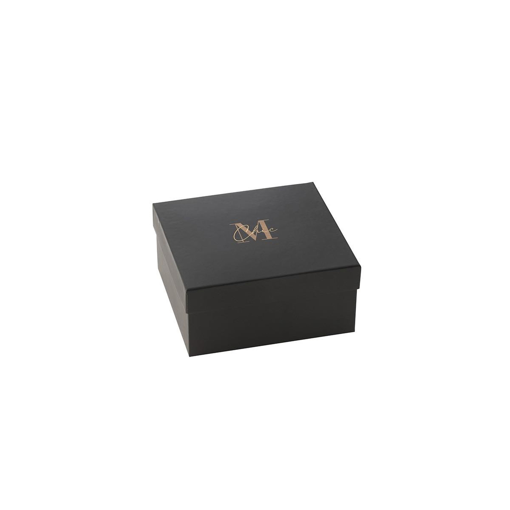 Voir la diapositive 4 : J-LINE Lot de 4 bougies parfumées  m-chic  7cm oud & amber