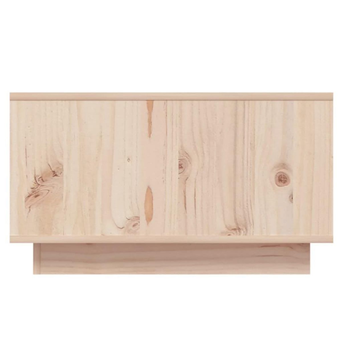 VIDAXL Table basse 55x56x32 cm Bois massif de pin