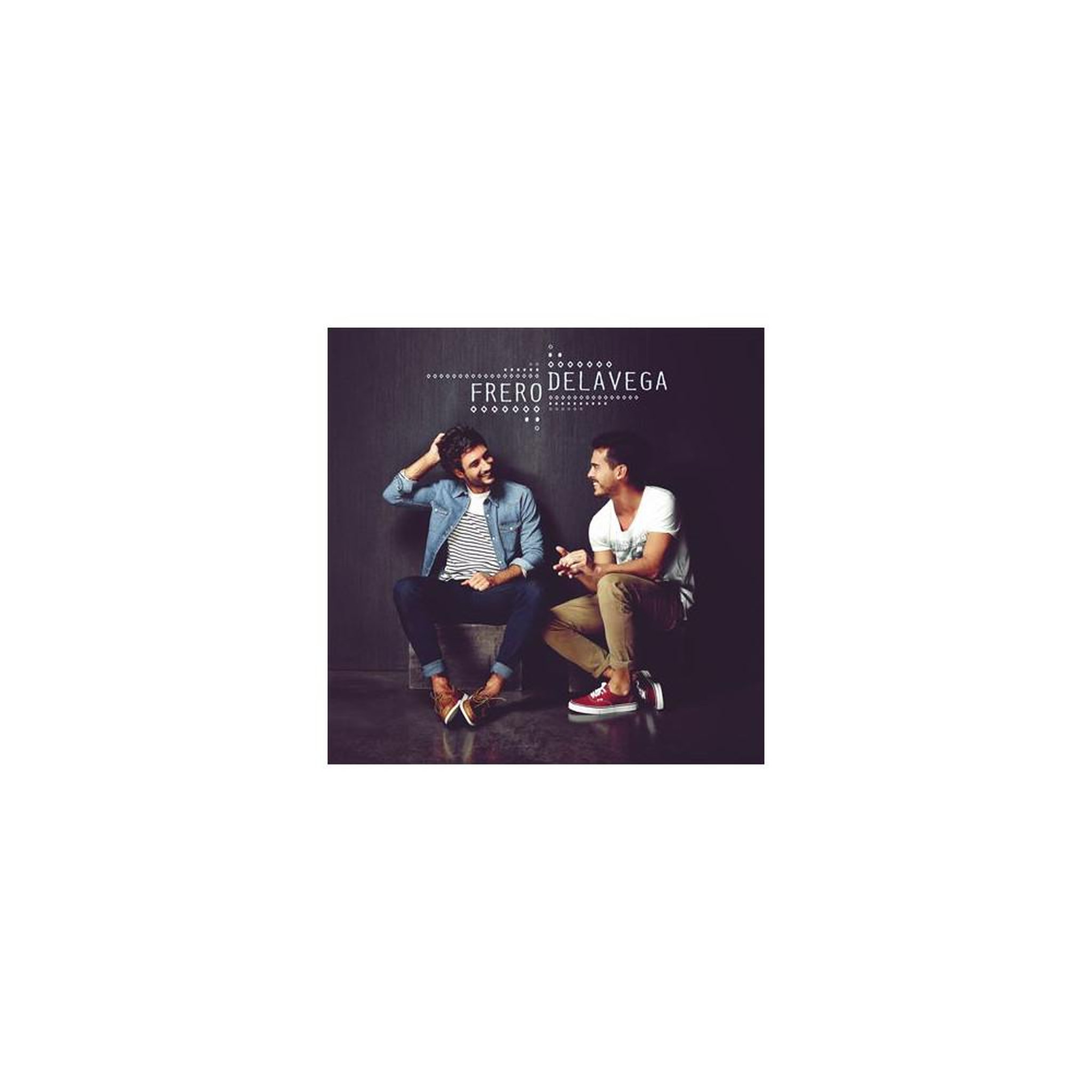 Album cd fréro delavega — pochette carrée avec visuels deux hommes et mention « fréro delavega »