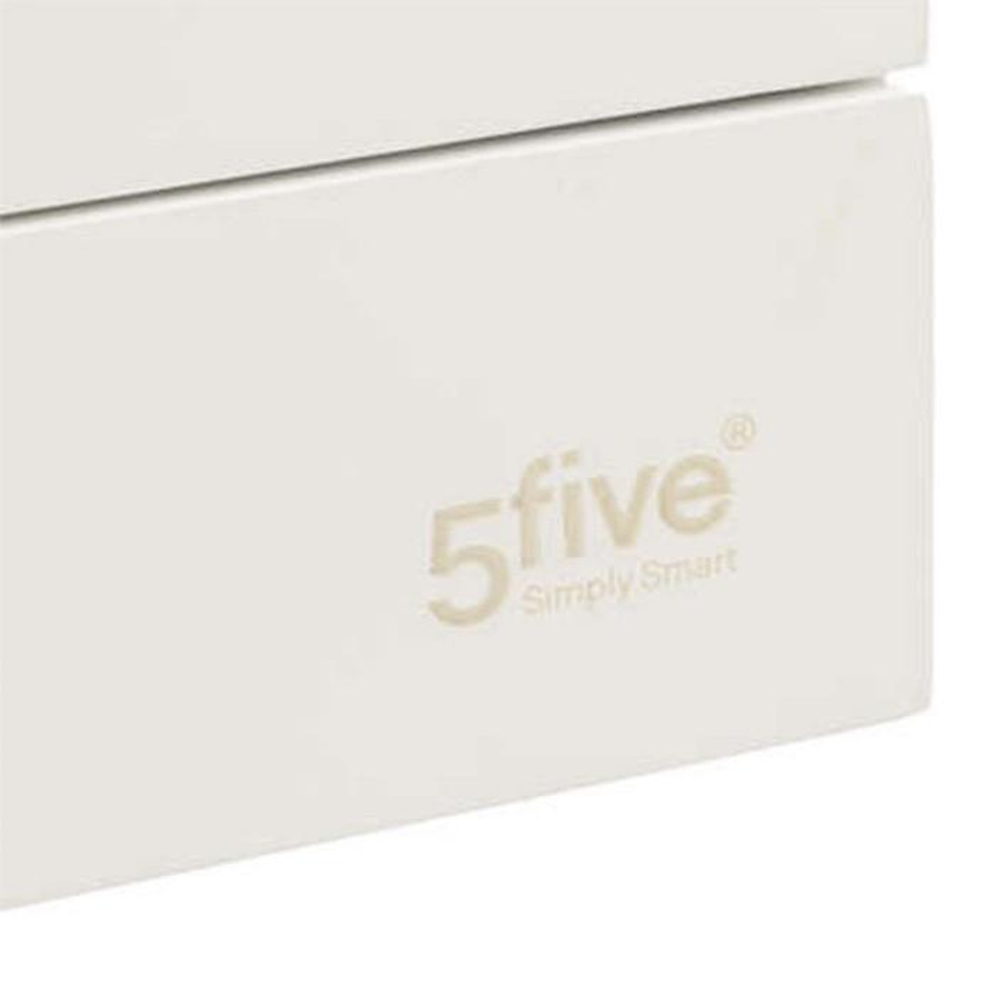 Voir la diapositive 3 : FIVE Organiseur 1 tiroir  natureo  26cm blanc