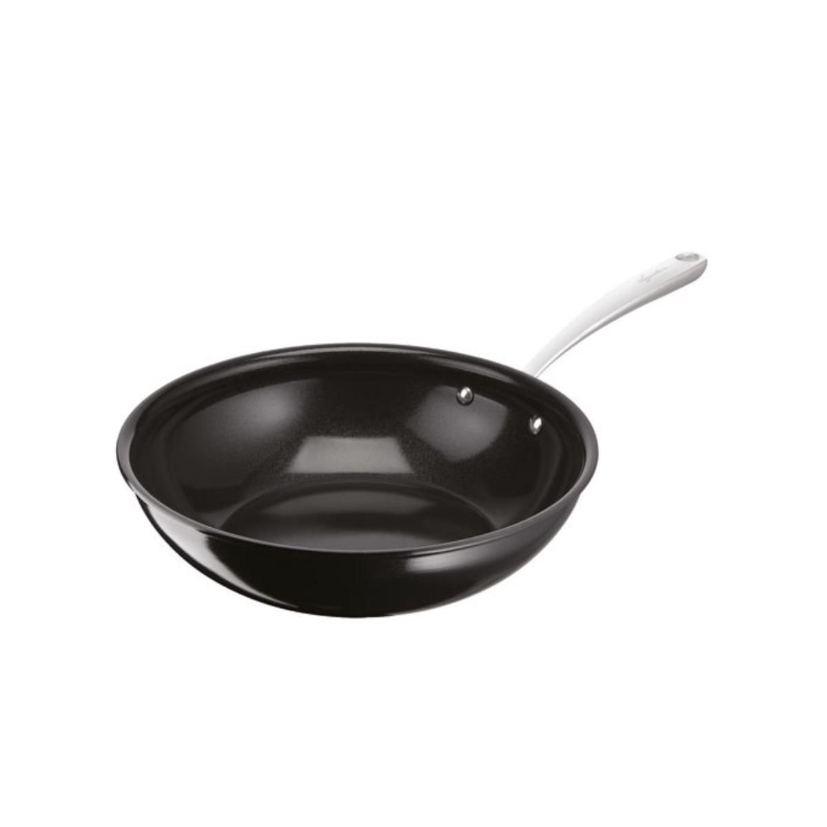 Lagostina Poêle wok en aluminium 28cm noir - 010275041828