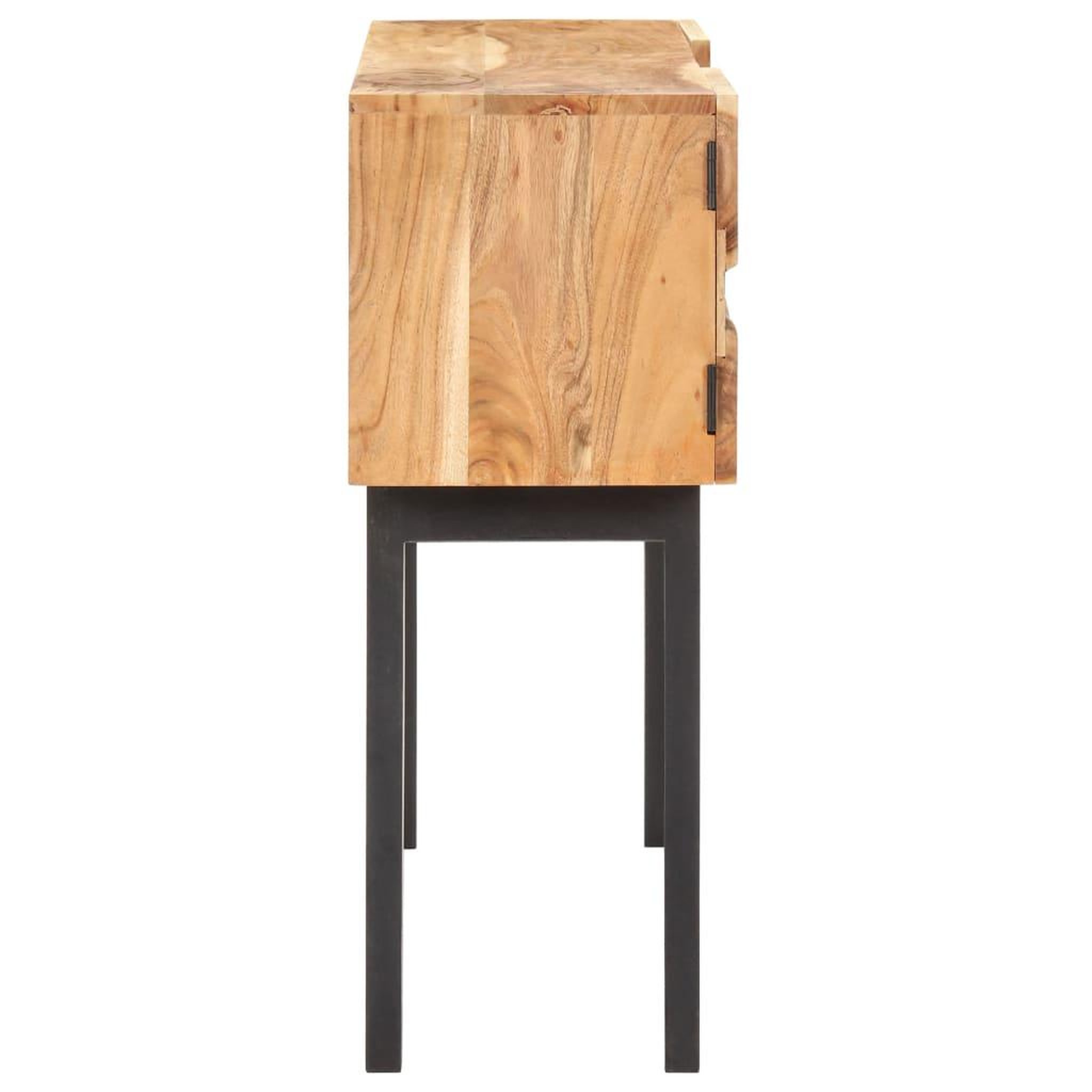 Voir la diapositive 4 : VIDAXL Buffet 120x30x75 cm Bois d'acacia solide