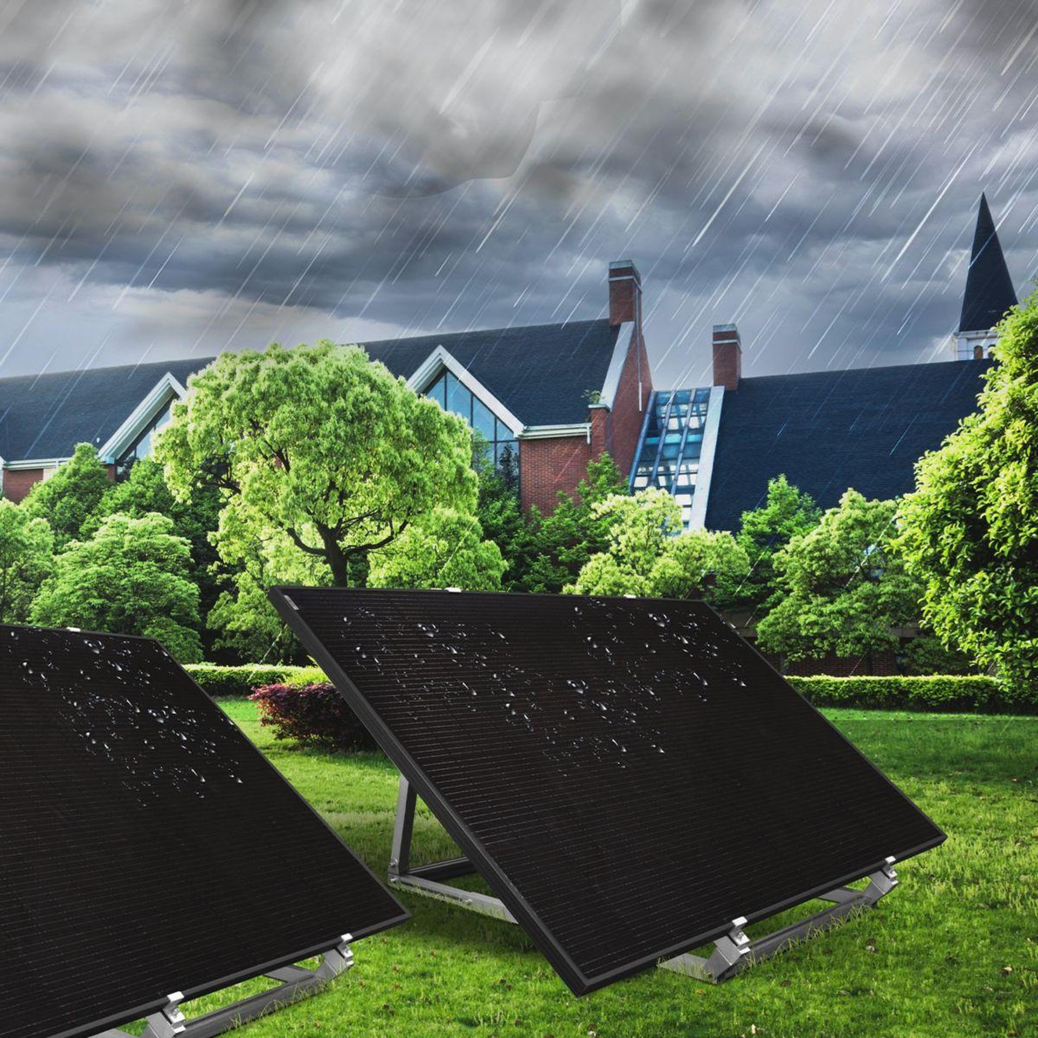 Voir la diapositive 5 : We Panneau solaire EXTENSION pour KITSOL600 410W