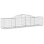 Voir la diapositive 3 : VIDAXL Paniers a gabions arques 13 pcs 300x50x60/80 cm fer galvanise