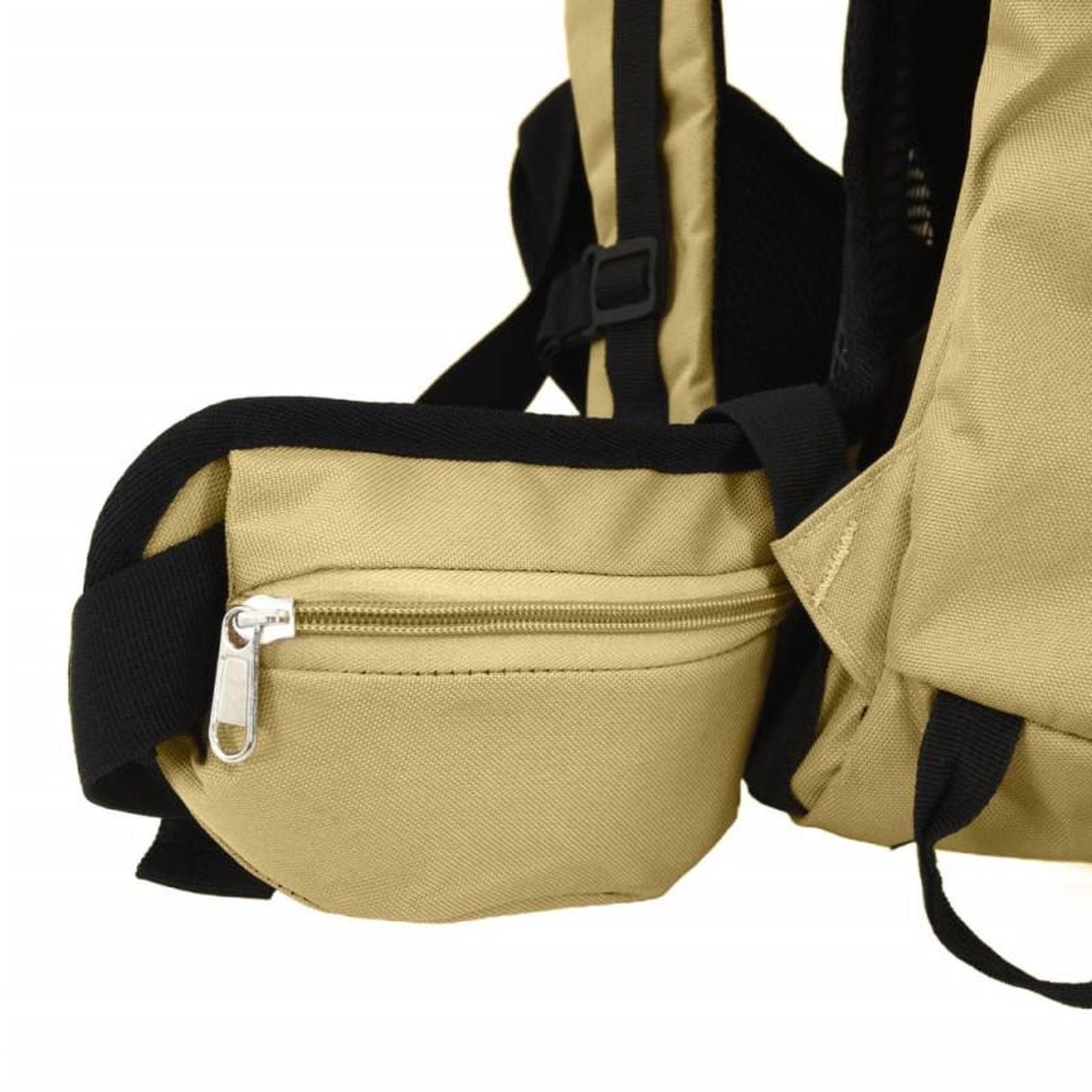 Voir la diapositive 5 : VIDAXL Sac à dos de randonnée kaki 100 L tissu oxford