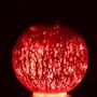 Voir la diapositive 3 : Paris Prix Boule en Verre Led Déco  Sazo  15cm Rouge