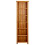 Voir la diapositive 2 : VIDAXL Bibliotheque a 6 niveaux 52x22x180 cm Bois de chene massif
