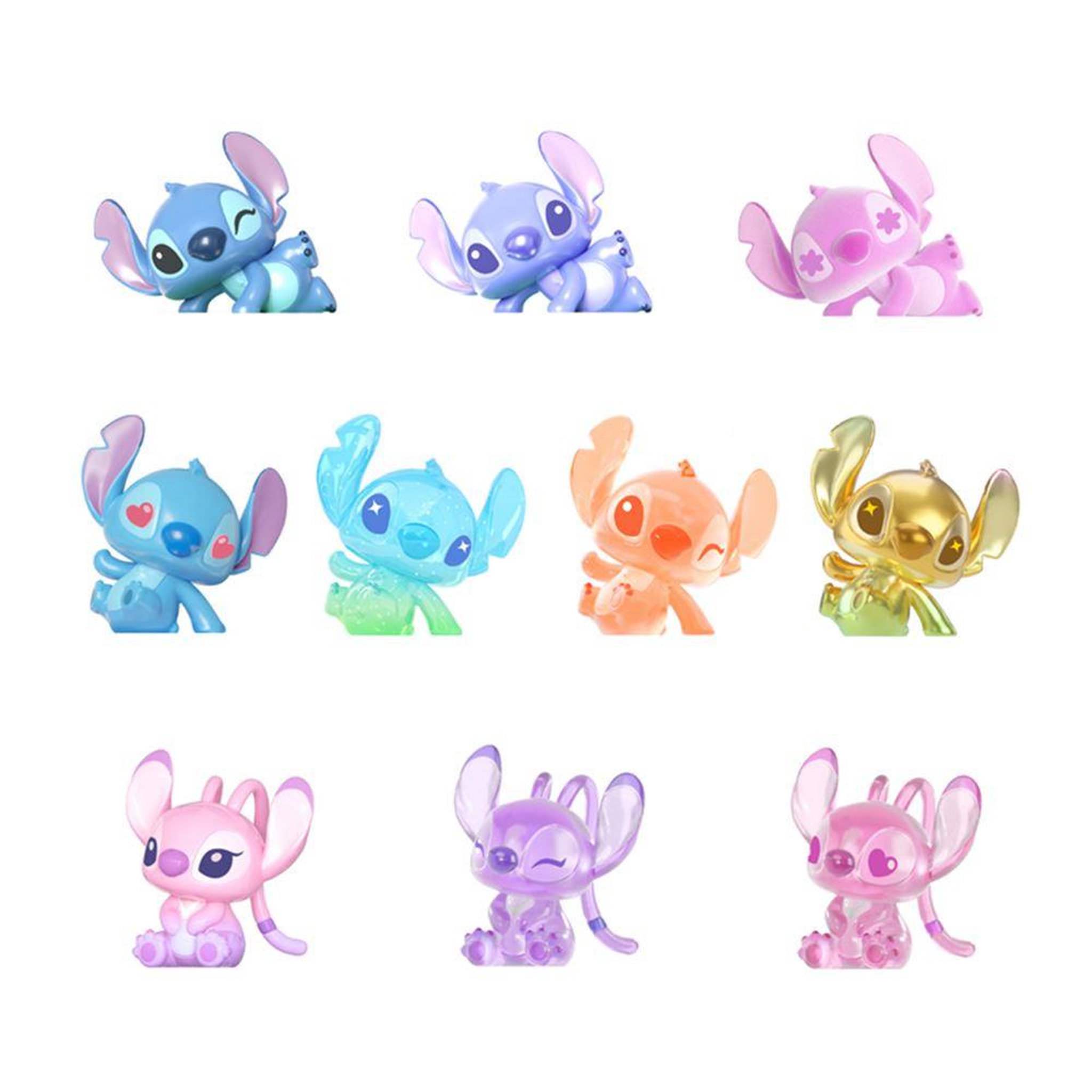 DISNEY Figurine Disney Grand Jester Mini Stitch et Angel Sachet Mystère 6 Modèle aléatoire