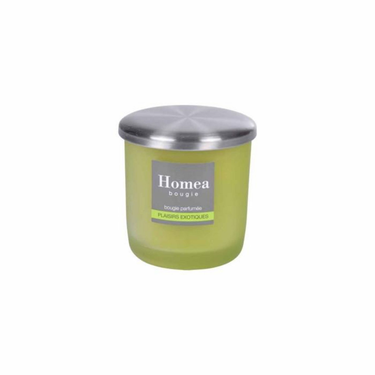 Paris Prix Bougie Parfumée Verrine  Tropical Fresh  9cm Plaisirs Exotiques