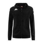 KAPPA Sweat Zippé /Gris Garçon Kappa Divieto. Coloris disponibles : Noir