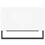 Voir la diapositive 5 : VIDAXL Table basse Blanc 60x50x36,5 cm Bois d'ingenierie