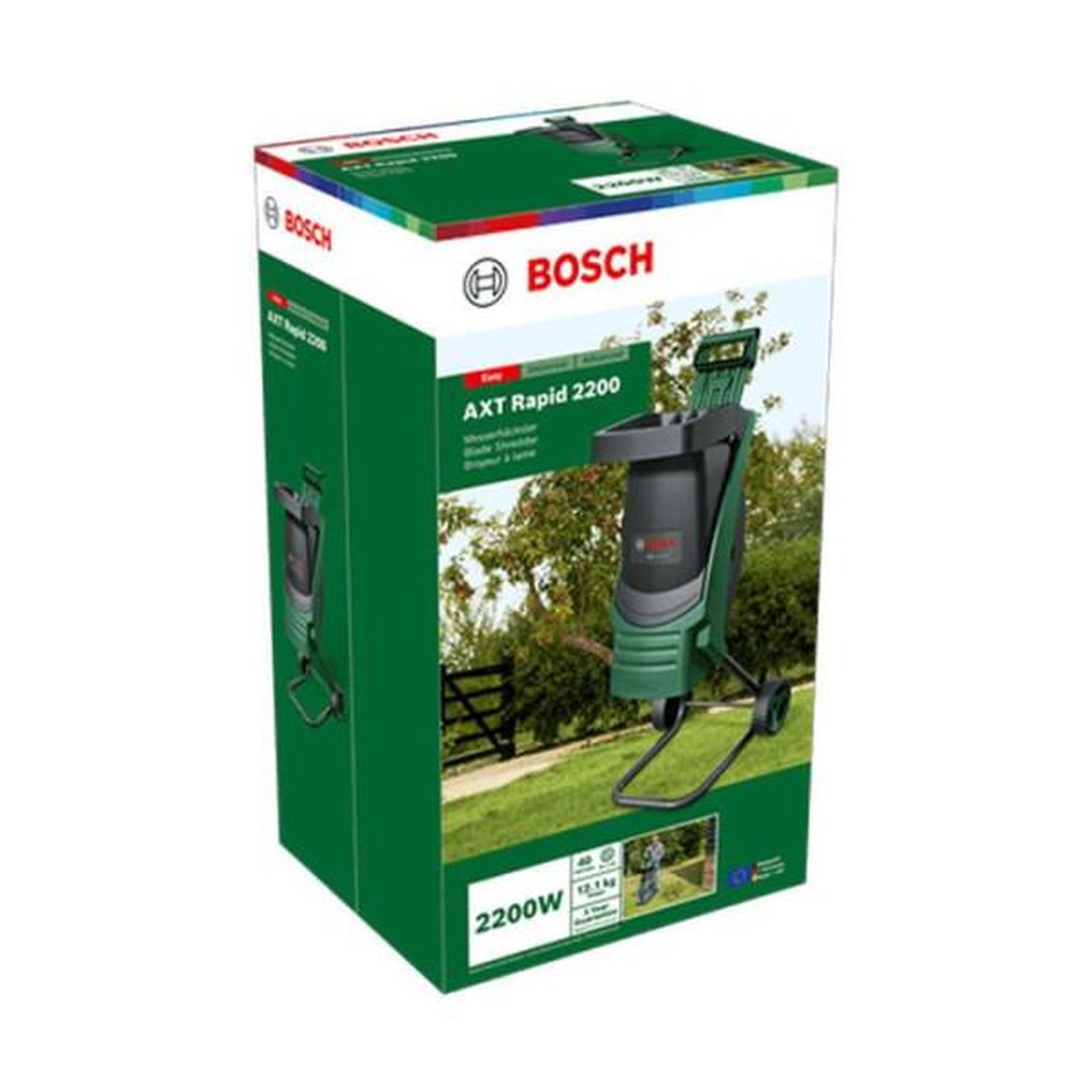 Voir la diapositive 2 : BOSCH Bosch Broyeur de Vegetaux AXT RAPID 2200 - Filaire 2200W