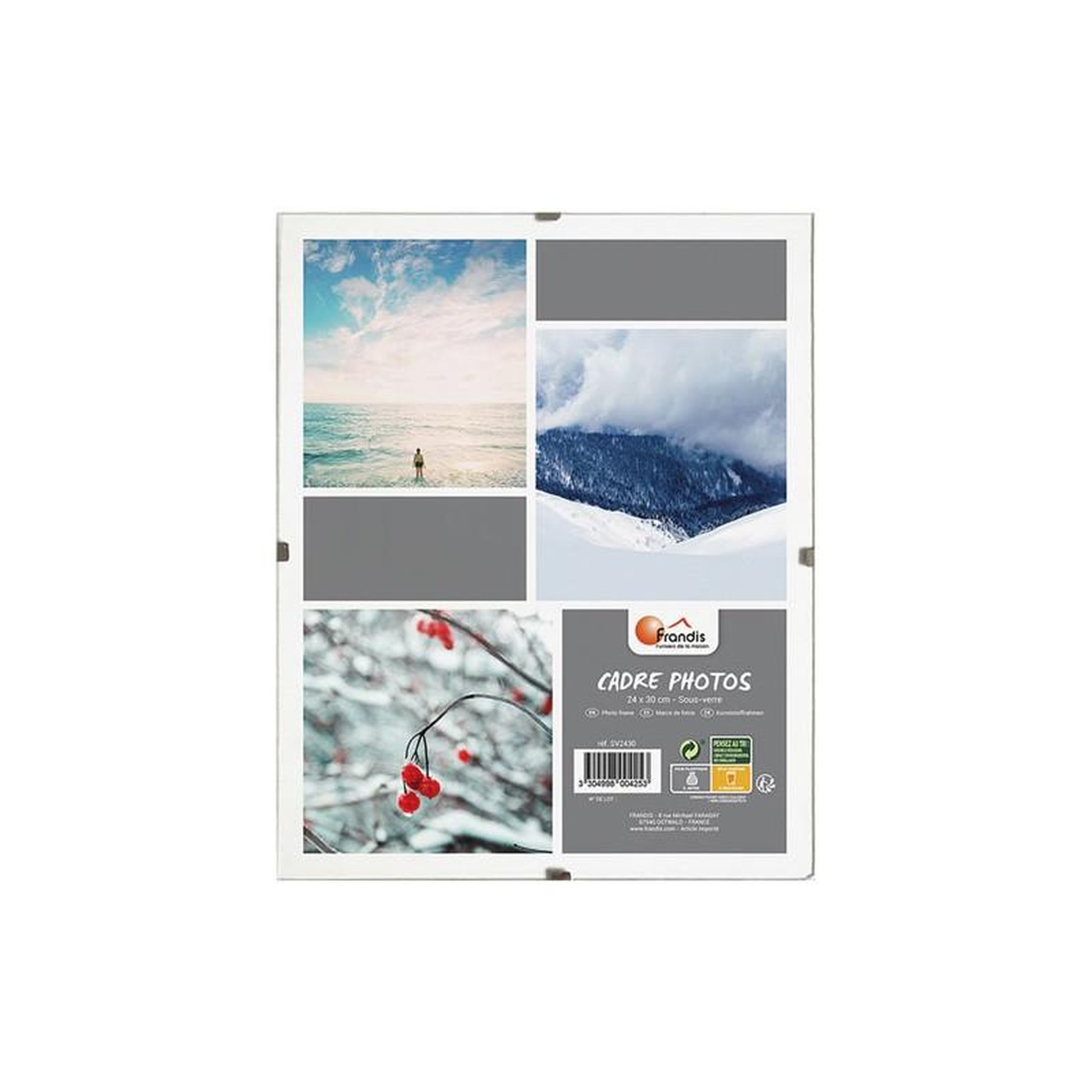 Frandis CADRE SOUS VERRE 24X30CM FRANDIS - SV2430