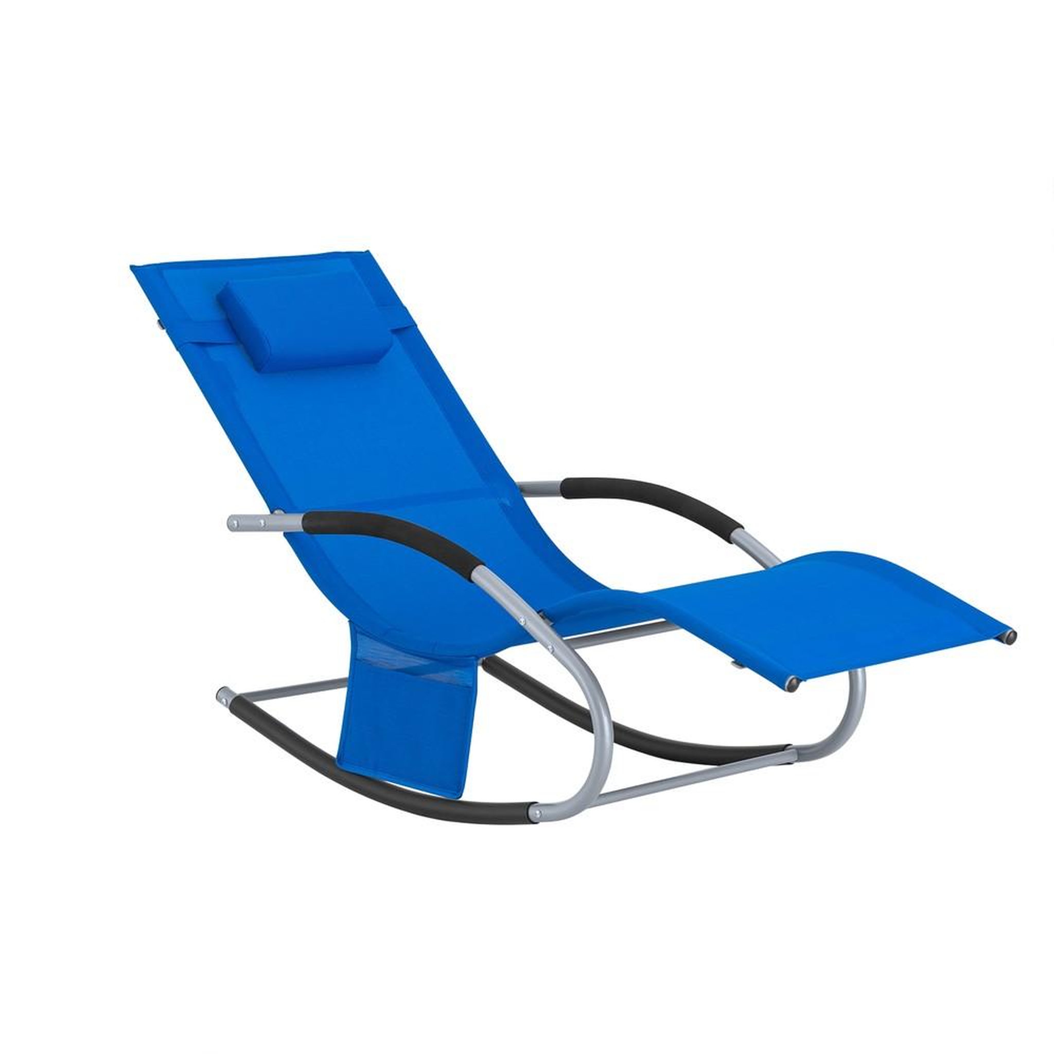 Voir la diapositive 1 : SOBUY SoBuy - Fauteuil À Bascule De Jardin pliable - Moderne - OGS28