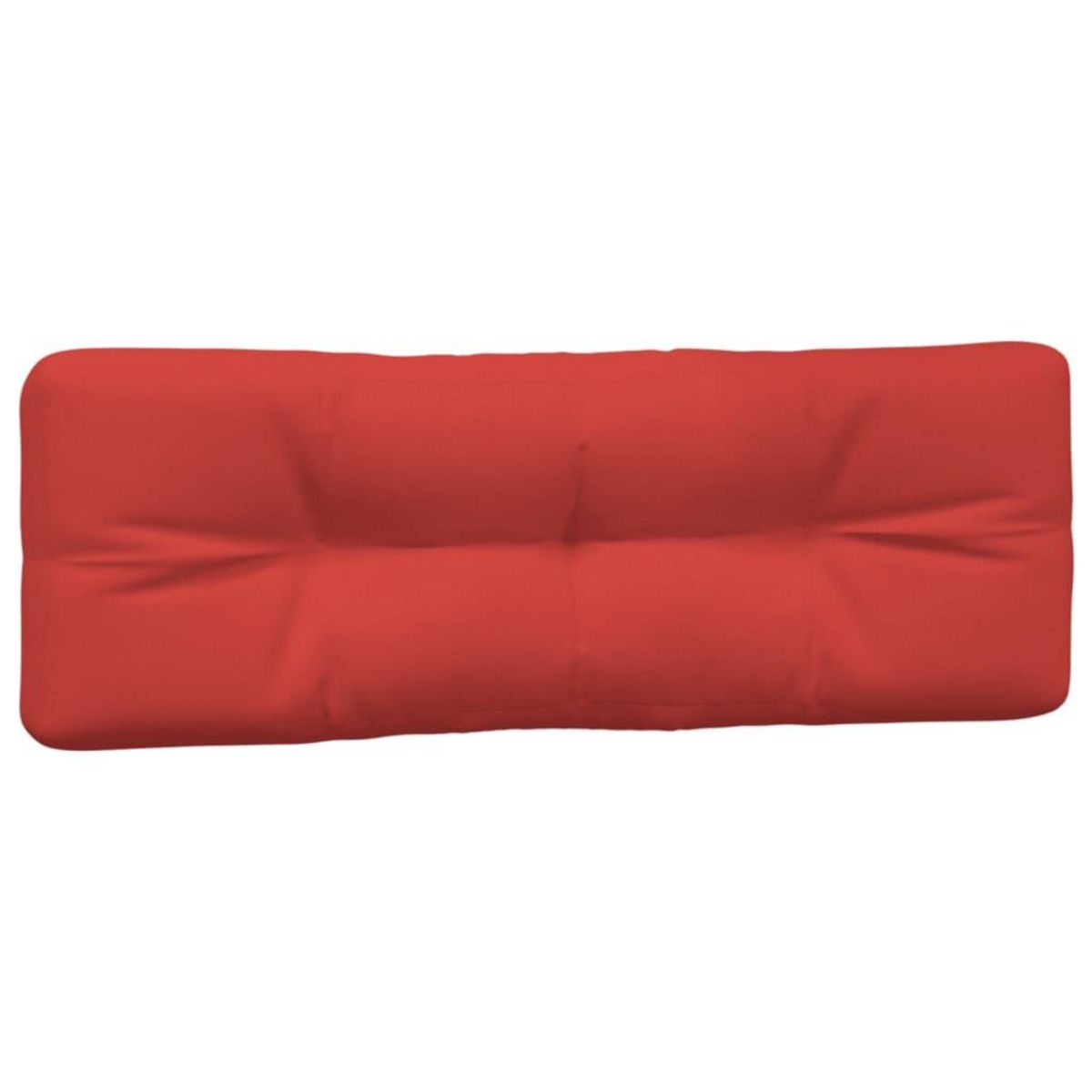 VIDAXL Coussins de palette lot de 5 rouge tissu