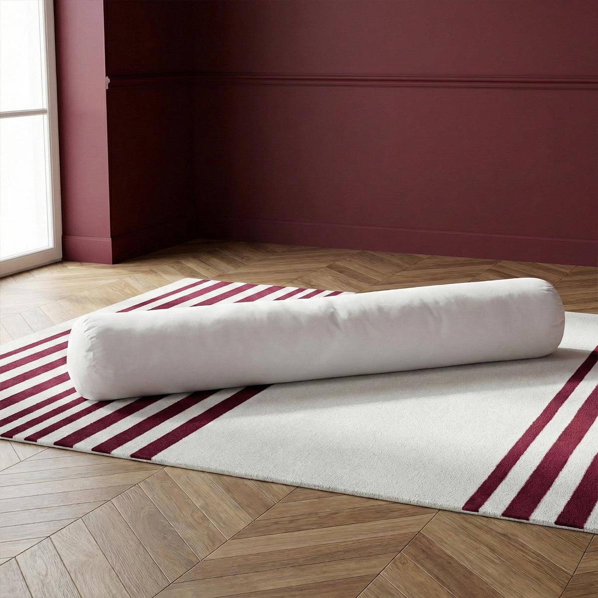 Voir la diapositive 4 : DODO Traversin naturel 30% duvet de canard - medium