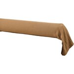 Home collection Taie de traversin 100% gaze de coton. Coloris disponibles : Bleu, Gris