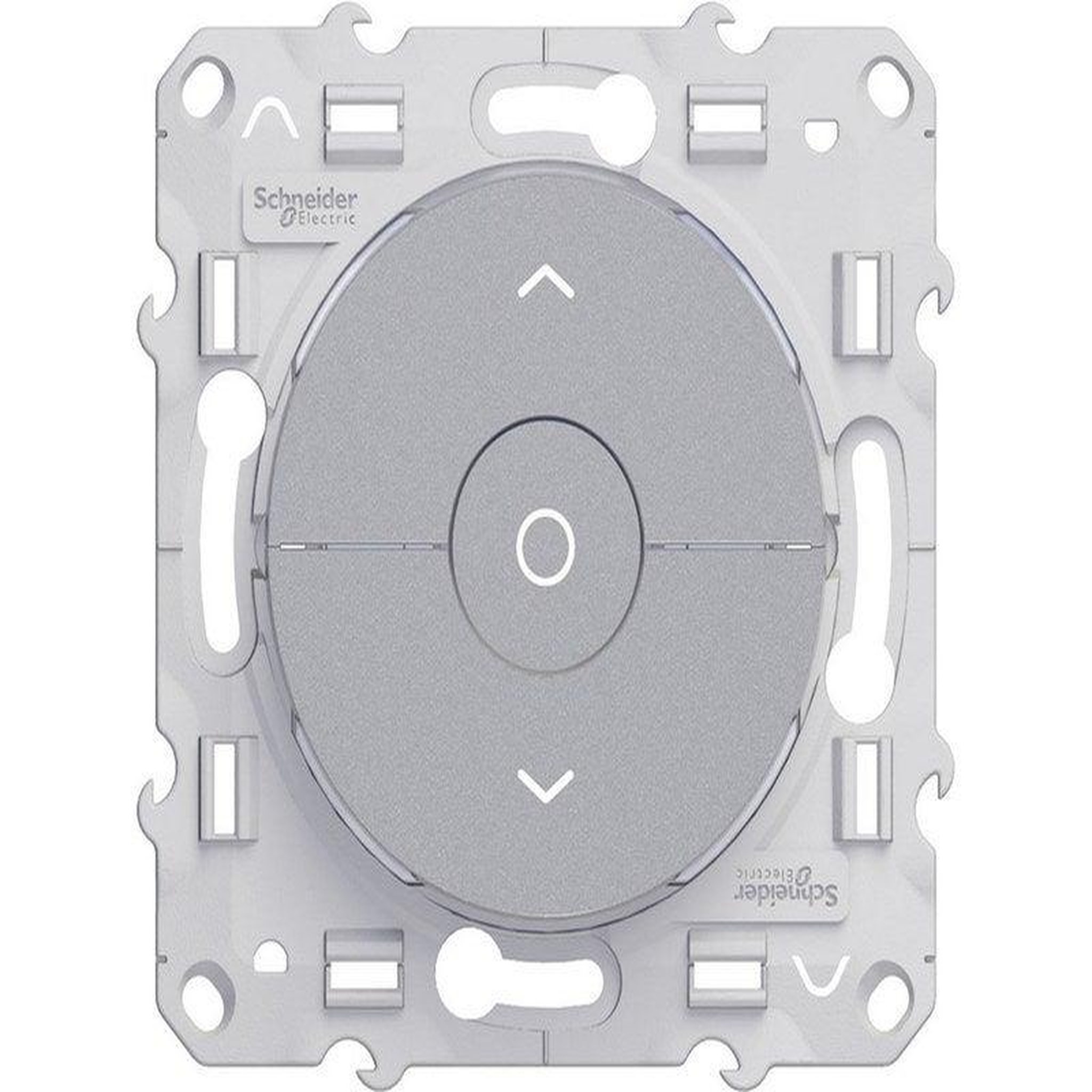 Schneider Electric Commande volet roulant Odace, gris aluminium