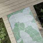 VIDAXL Tapis d'exterieur ARAKIL vert 80x150 cm PP