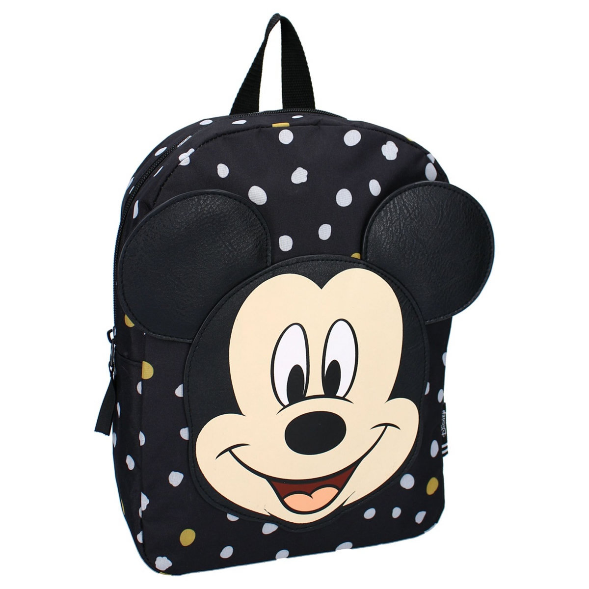 DISNEY Sac maternelle noir Mickey avec oreilles