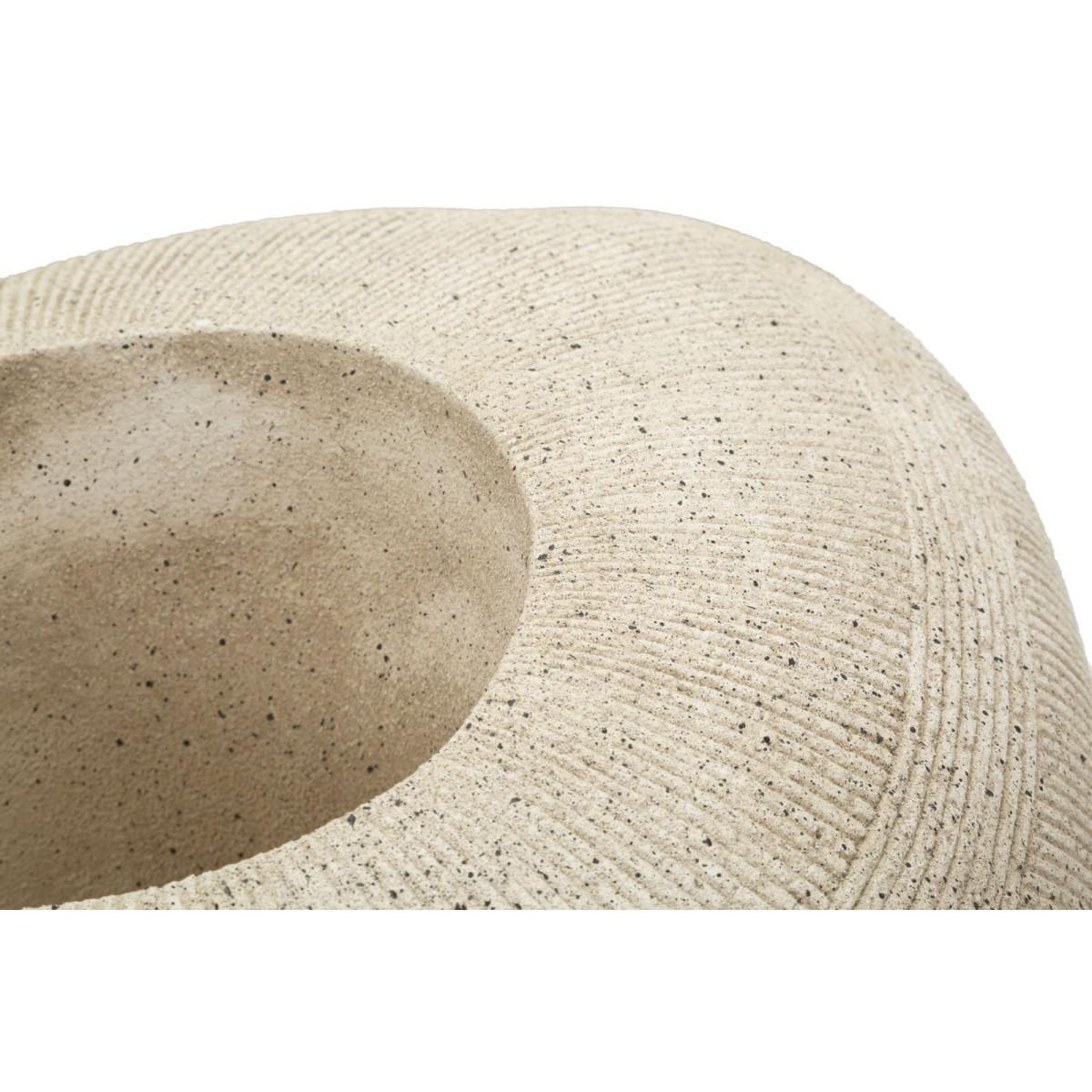Voir la diapositive 4 : Paris Prix Cache-pot effet pierre  stone  78cm gris