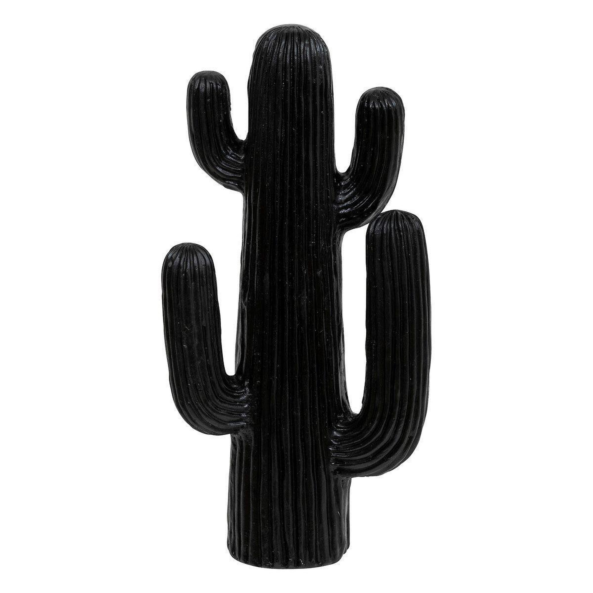ATMOSPHERA Cactus déco 4 branches  rodrigo  38cm noir