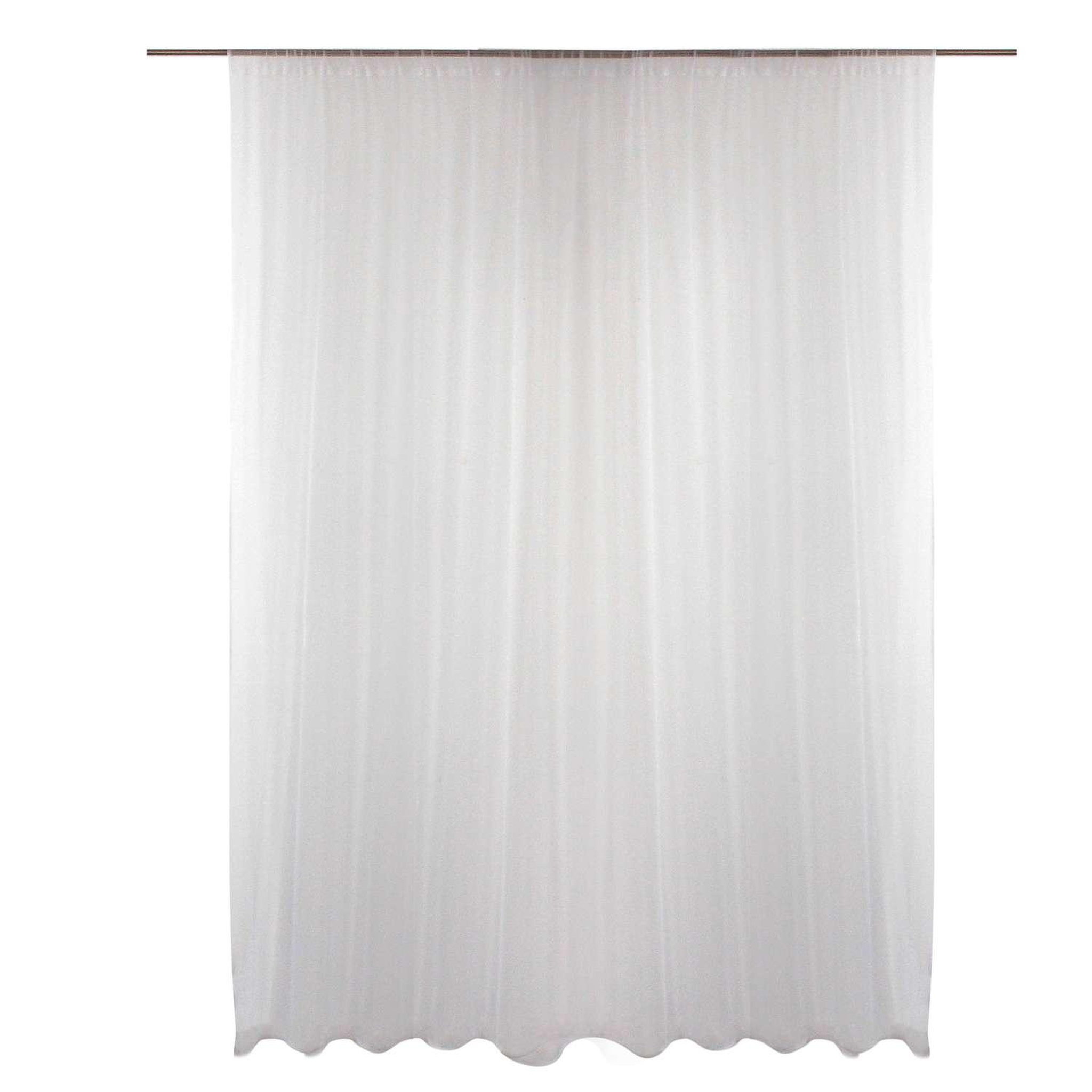 TOILINUX Voilage moustiquaire grande largeur moustik - 300 x 240 cm - blanc