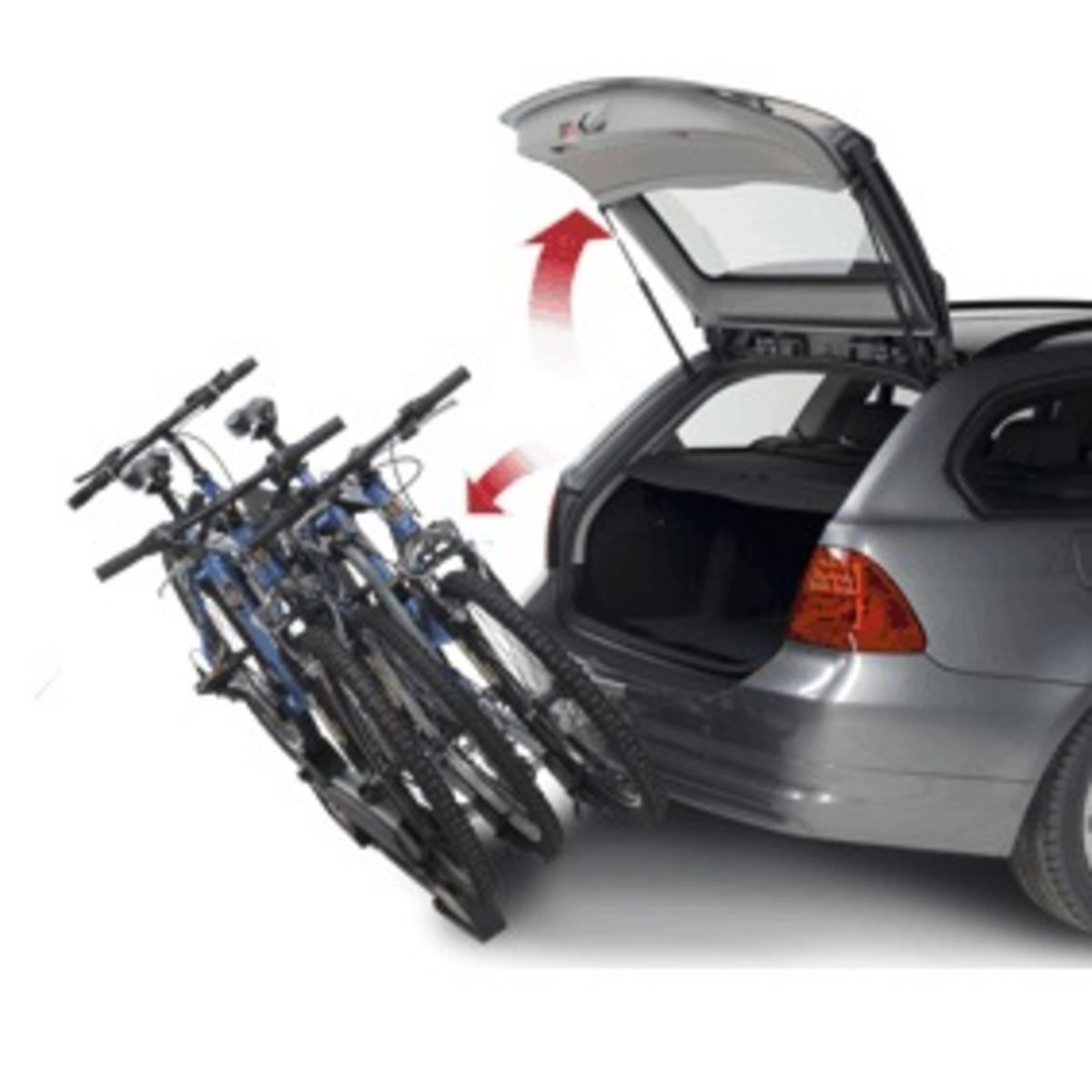 Porte-vélos d'attelage plateforme rabattable Wizard Tilting 