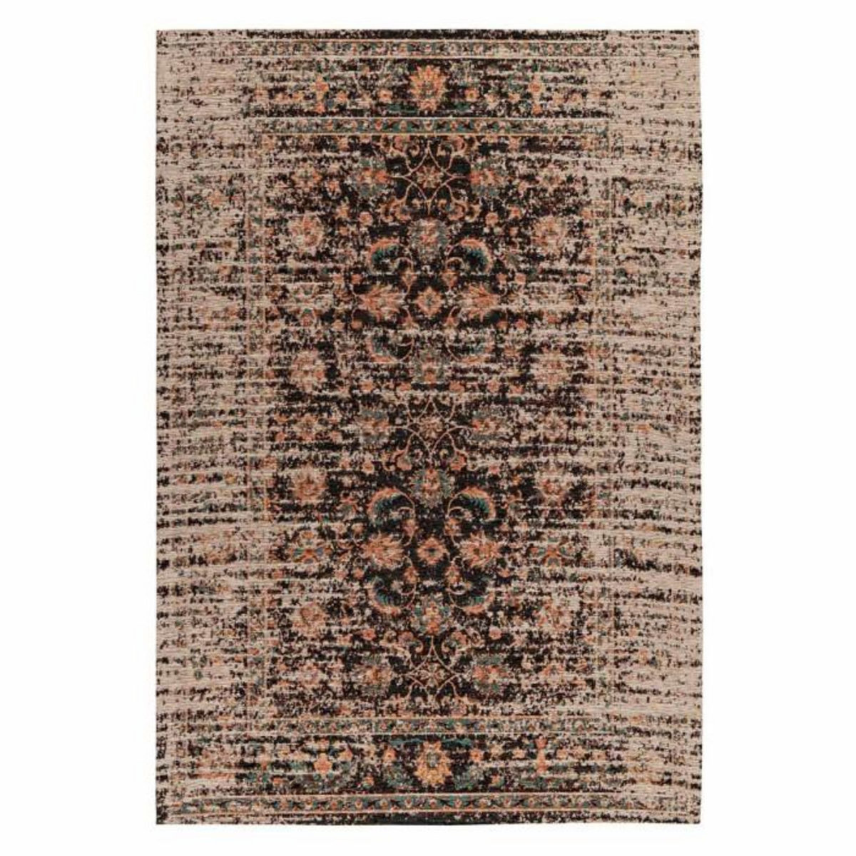 Paris Prix Tapis Tissé Vintage Oriental  Charme  Multicolore