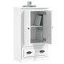 Voir la diapositive 5 : VIDAXL Buffet haut blanc 60x35,5x103,5 cm bois d'ingenierie