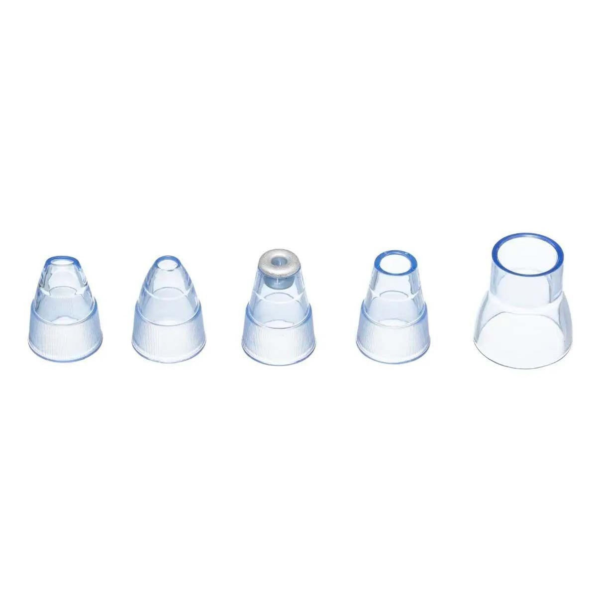 Body beauty Coffret Aspirateur Points Noirs  5 Têtes  18cm Blanc